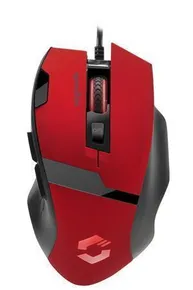 Optická káblová myš "Vades", čierno-červená, USB, herná, SPEEDLINK